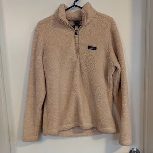 Patagonia Beige Fleece Jacket
